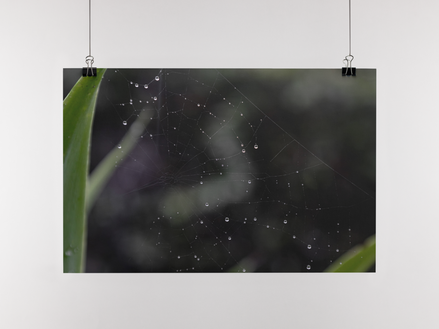 mockup-template-of-a-paper-poster-hanging-from-a-wall-a10328